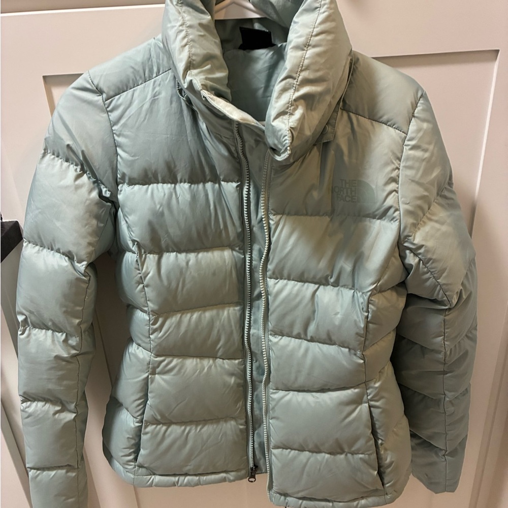 The North Face Women's Puffer Jacket - Mint Green